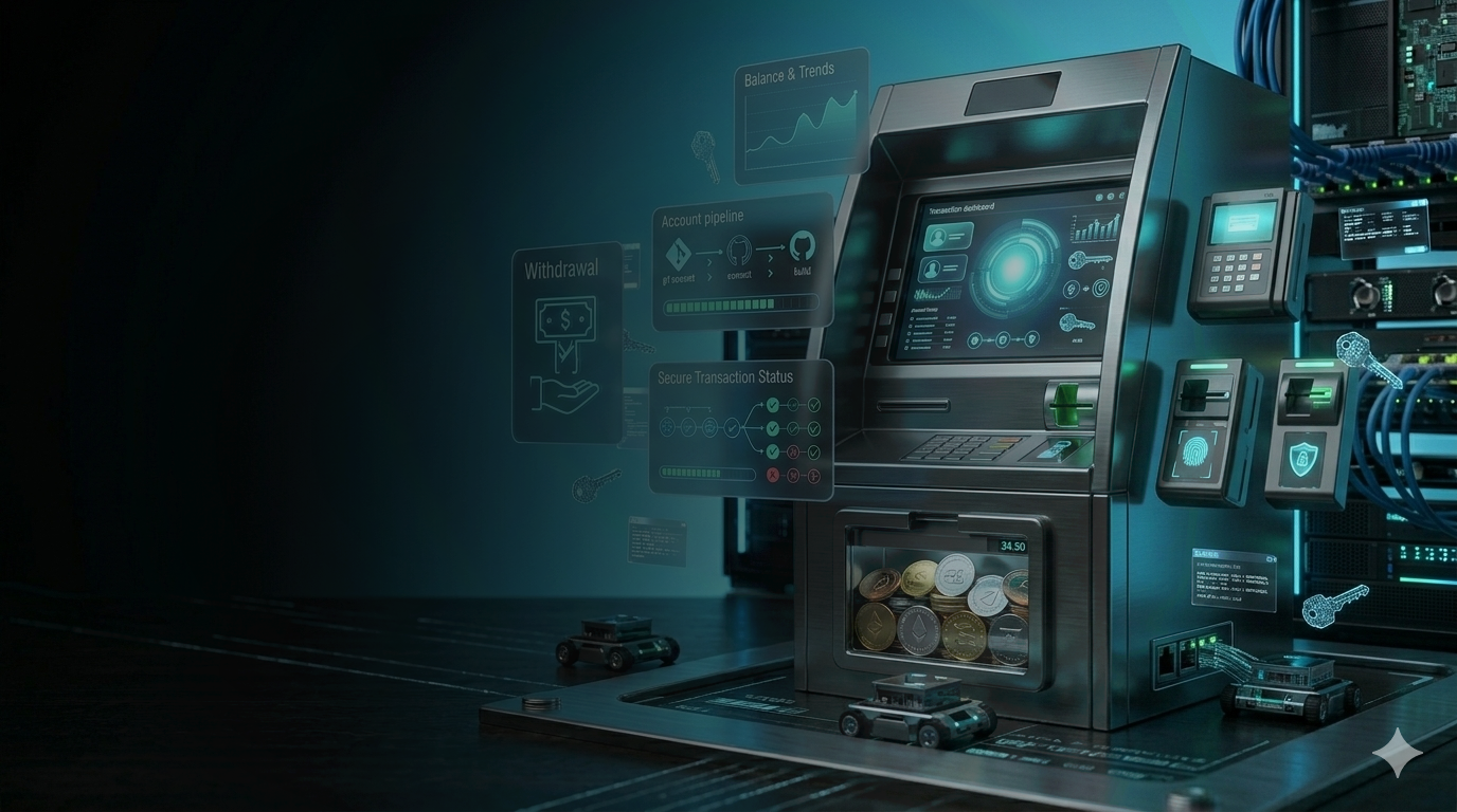 ATM and kiosk software system by Codderzone Rajkot